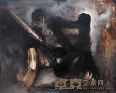 丁方 1990年作 青铜的记忆 65×80cm